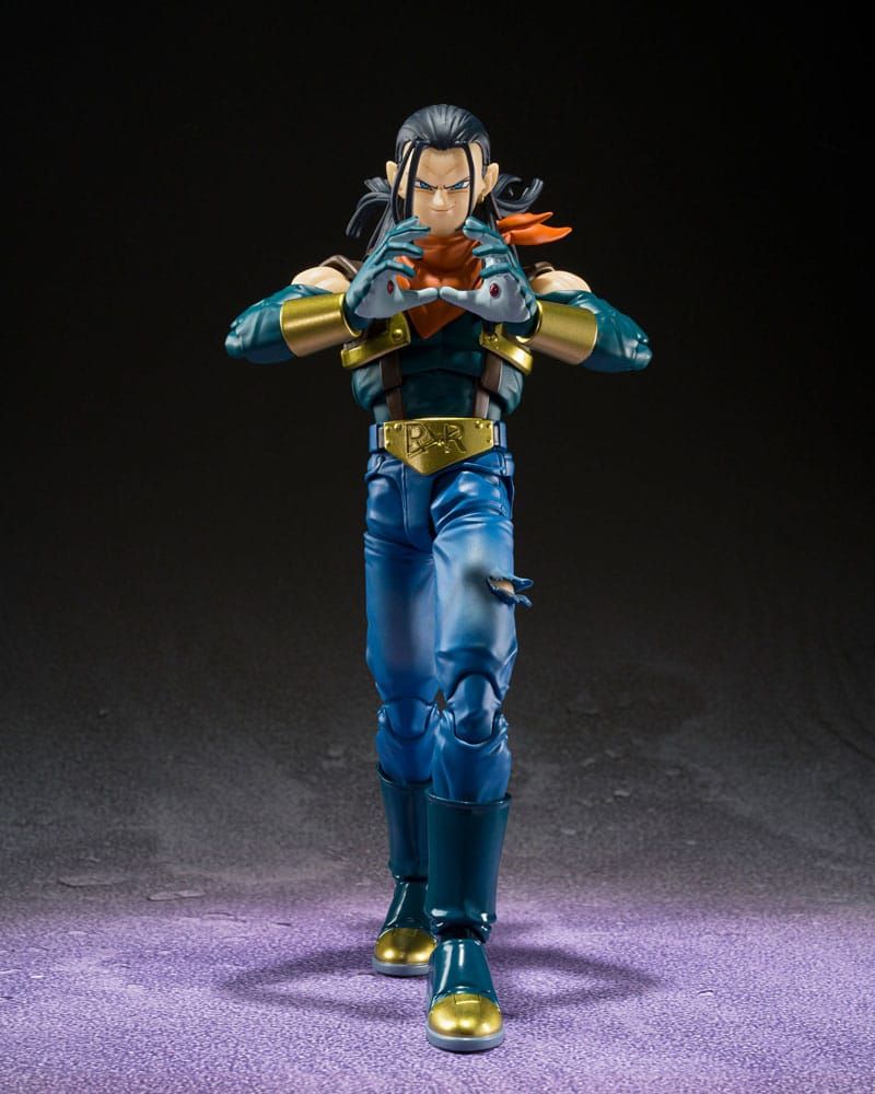 Dragon Ball GT S.H.Figuarts Akční Figurka Super Android 17 20 cm Bandai Tamashii Nations