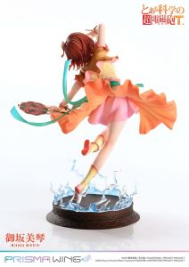 To Aru Kagaku no Railgun Prisma Wing PVC Soška 1/7 Misaka Mikoto 22 cm Prime 1 Studio