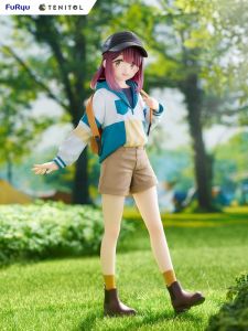 Laid-Back Camp Tenitol PVC Soška Ayano Toki 23 cm Furyu