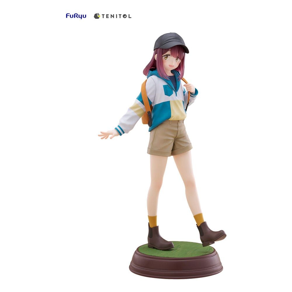 Laid-Back Camp Tenitol PVC Soška Ayano Toki 23 cm Furyu