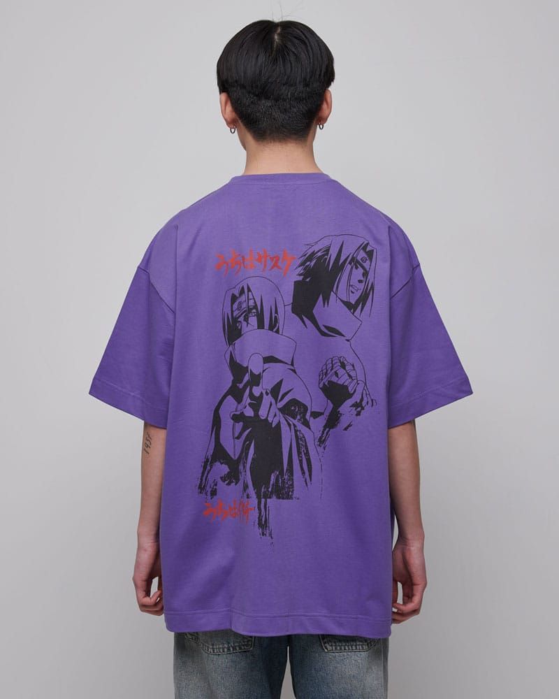 Naruto Shippuden Tričko Graphic Purple Velikost M Neptun