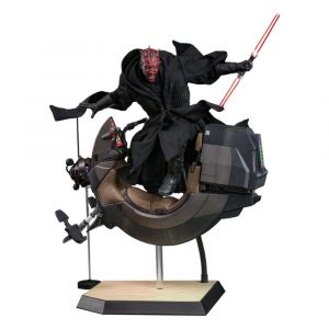 Star Wars Episode I Movie Masterpiece Akční Figurka 1/6 Darth Maul a Sith Speeder 29 cm