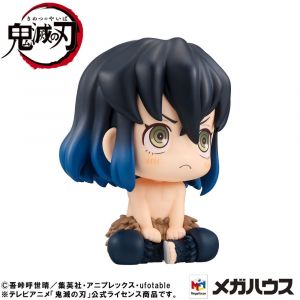 Demon Slayer: Kimetsu no Yaiba Look Up PVC Soška Inosuke Hashibira Bossy Ver. 11 cm Megahouse