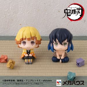 Demon Slayer: Kimetsu no Yaiba Look Up PVC Soška Zenitsu Agatsuma Smile Ver. & Inosuke Hashibira Bossy Ver. 11 cm (With gift) Megahouse