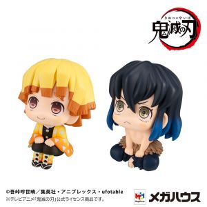 Demon Slayer: Kimetsu no Yaiba Look Up PVC Soška Zenitsu Agatsuma Smile Ver. & Inosuke Hashibira Bossy Ver. 11 cm (With gift) Megahouse