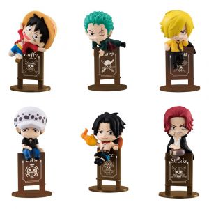 one Piece Ochatomo Series Trading Figurka Pirates Party 4 cm Sada (8)