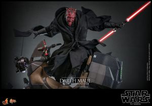 Star Wars Episode I Movie Masterpiece Akční Figurka 1/6 Darth Maul a Sith Speeder 29 cm Hot Toys