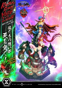 Gurren Lagann Ultimate Premium Masterline Series Soška 1/4 Kamina, Simon & Yoko a Lagann Deluxe Verze 97 cm