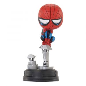 Marvel Animated Soška Spider-Man on Chimney 15 cm