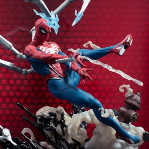 Marvel's Spider-Man 2 Marvel Gallery Deluxe PVC Diorama Spider-Man (Gamerverse) 30 cm Diamond Select