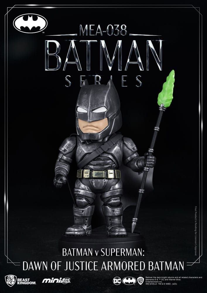 Batman v Superman: Dawn of Justice Mini Egg Attack Figurka Armored Batman 8 cm Beast Kingdom Toys