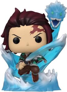 Demon Slayer: Kimetsu no Yaiba POP! Animation Vinyl Figurky Tanjro a Dragon(GW/TRL) 9 cm