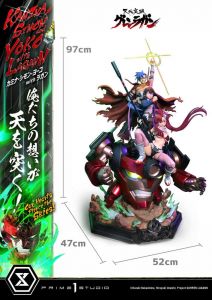 Gurren Lagann Ultimate Premium Masterline Series Soška 1/4 Kamina, Simon & Yoko a Lagann 97 cm Prime 1 Studio