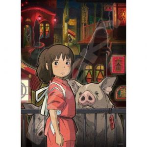 Spirited Away Jigsaw Puzzle Stained Glass The Other Side of The Tunnel (500 pieces)