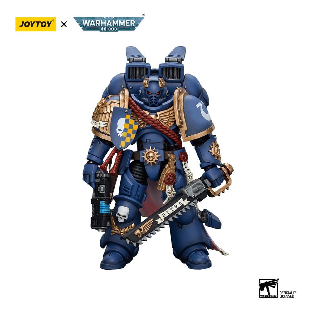 Warhammer 40k Akční Figurka 1/18 Ultramarines Captain a Jump Pack 12 cm Joy Toy (CN)