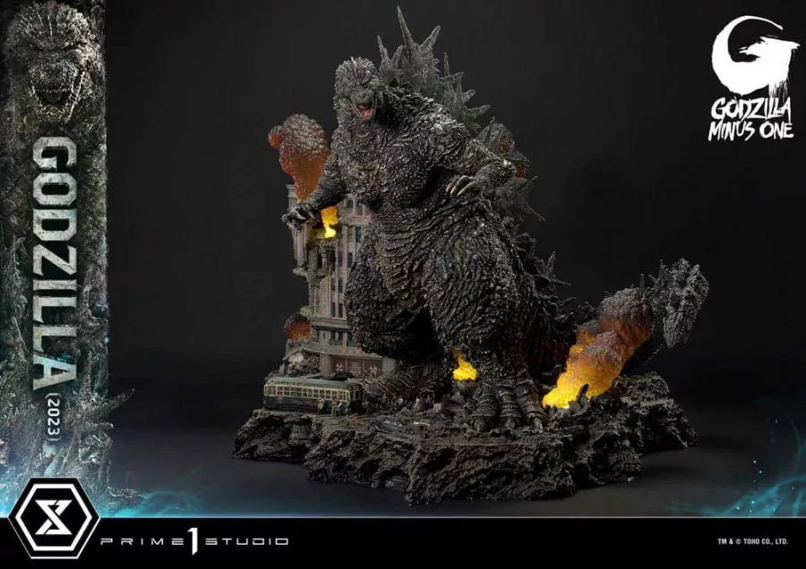 Godzilla Minus one Diorama Masterline Series Godzilla 2023 Bonus Verze 70 cm Prime 1 Studio