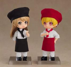 Nendoroid Accessories for Nendoroid Doll Figurky Outfit Set: Pastry Chef (Red) Good Smile Company