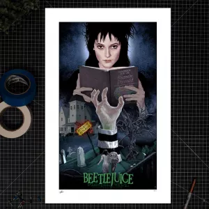 Beetlejuice Art Print Beetlejuice, Beetlejuice, Beetlejuice! 41 x 61 cm - unframed Sideshow Collectibles