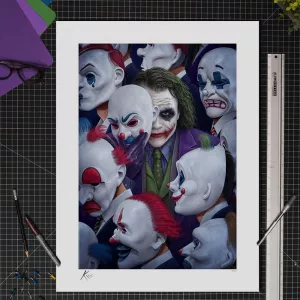 DC Comics Art Print Agent of Chaos 46 x 61 cm - unframed Sideshow Collectibles