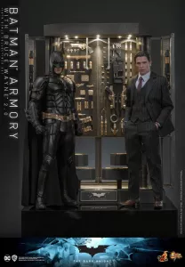 The Dark Knight Movie Masterpiece Akční Figurky & Diorama 1/6 Batman Armory a Bruce Wayne (2.0) 30 cm Hot Toys