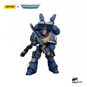 Warhammer 40k Akční Figurka 1/18 Ultramarines Jump Pack Intercessors Sergeant a Plasma Pistol and Power Sword 12 cm Joy Toy (CN)