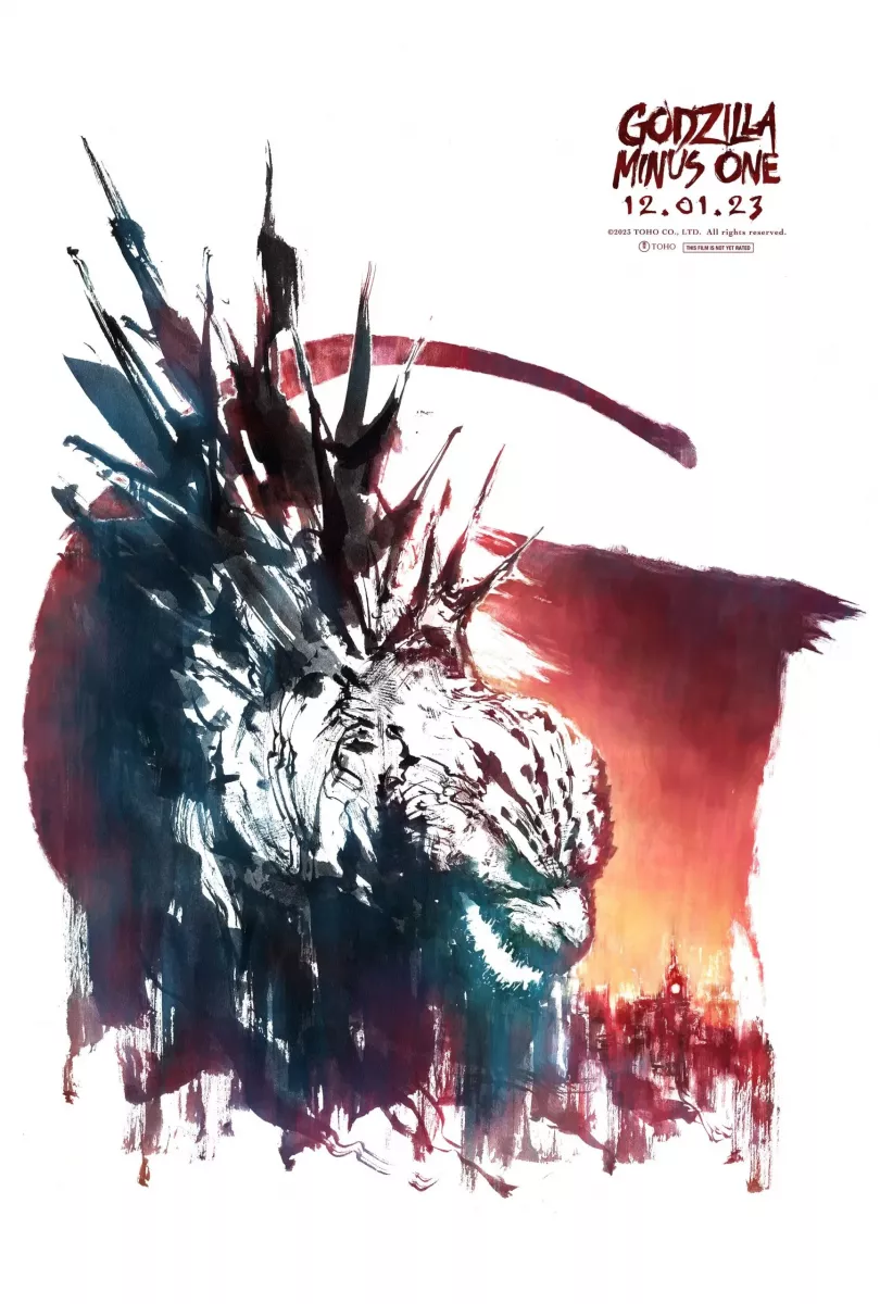 Godzilla Minus One poster