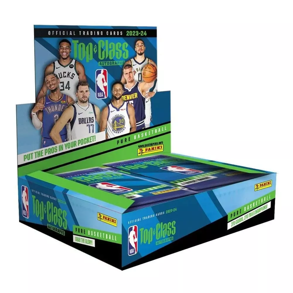 NBA Top Class 2023-24 Trading Karty Flow Packs Display (24) Panini