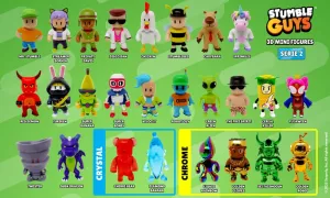 Stumble Guys Trading Figurka Display 5 cm Series 2 (18) Diramix