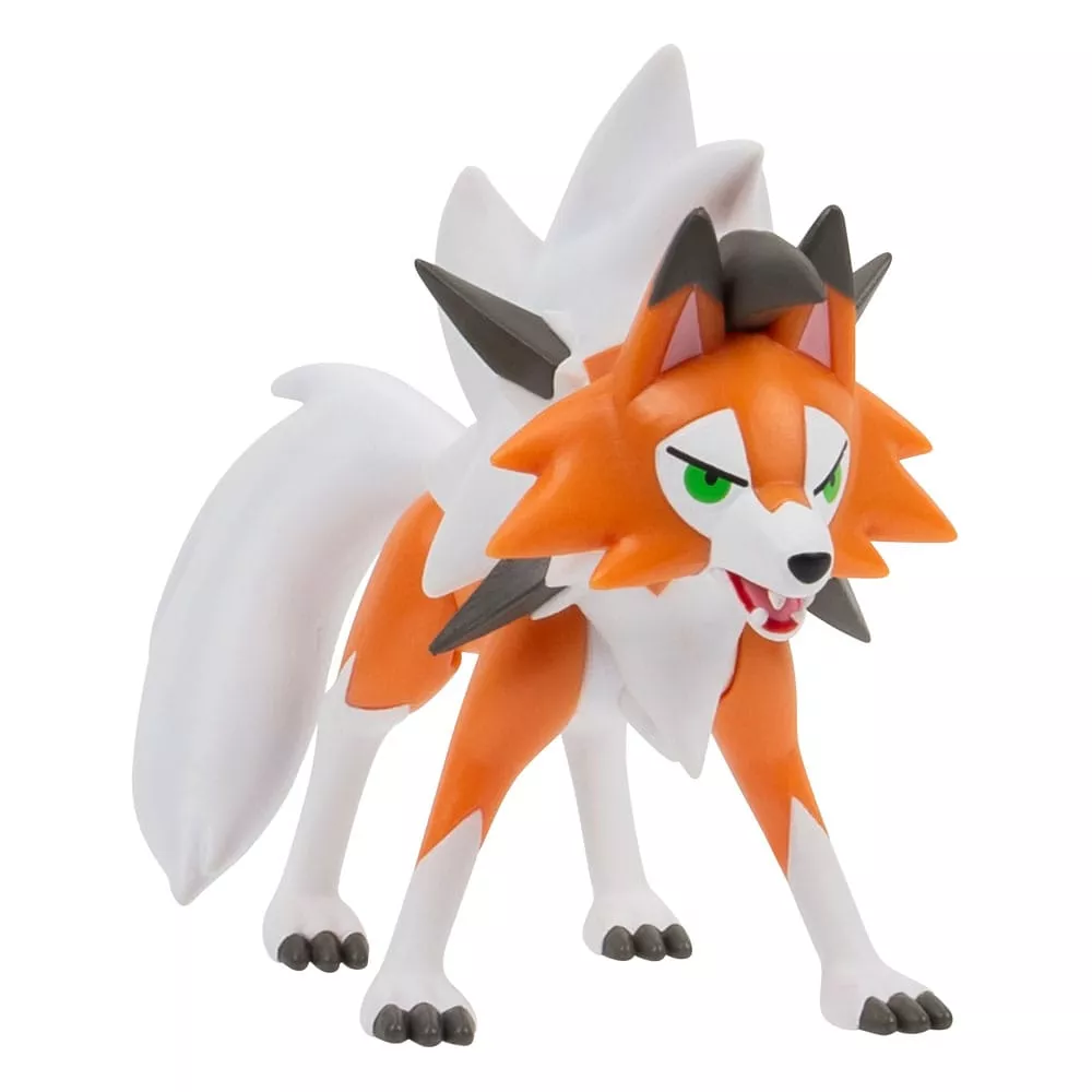 Pokémon Battle Figurka Lycanroc Dusk Form 5 cm Jazwares