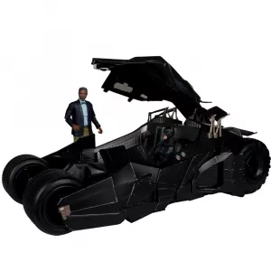 DC Multiverse Vehicle Tumbler a Lucuis Fox (The Dark Knight) (gold Label) McFarlane Toys