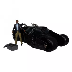 DC Multiverse Vehicle Tumbler a Lucuis Fox (The Dark Knight) (gold Label) McFarlane Toys