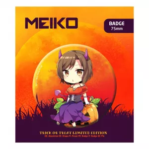 Hatsune Miku Připínaček Odznak Halloween Limited Edition Meiko