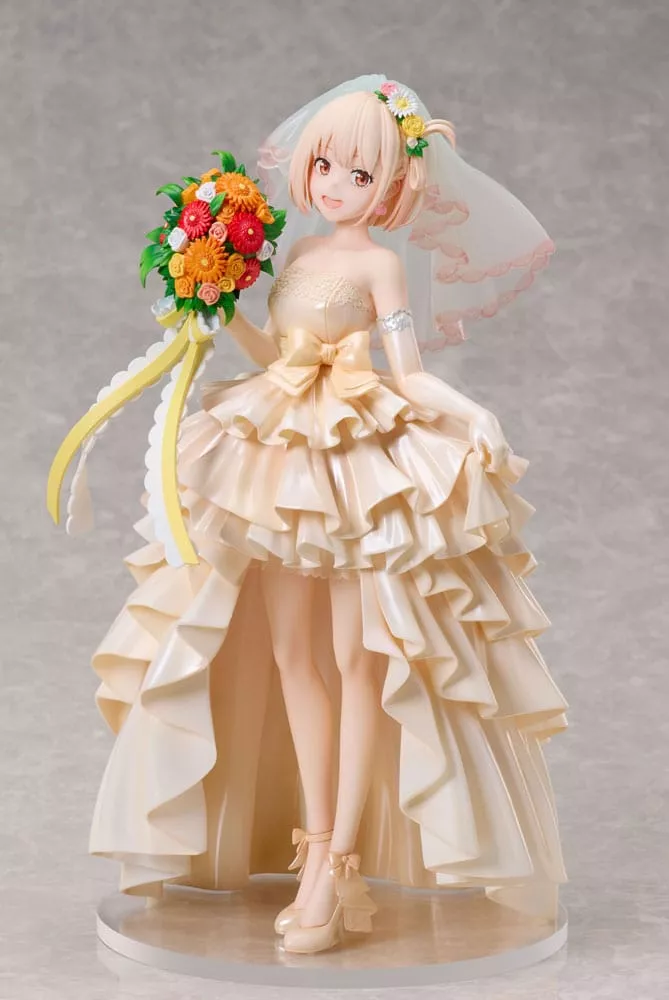 Lycoris Recoil PVC Soška 1/7 Chisato Nishikigi Wedding Dress Ver. 26 cm Aniplex