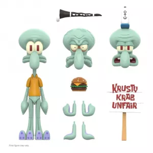 SpongeBob Ultimates Akční Figurka Squidward 18 cm Super7