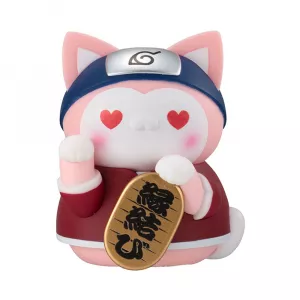 Naruto-Nyaruto! Mega Cat Project Nyaruto! Trading Figurky Beckoning Cat Fortune one more Time 7 cm Sada (6) Megahouse