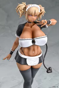 Original Character Soška 1/6 Black Gal Maid Succubus Cocoa 30 cm Q-Six