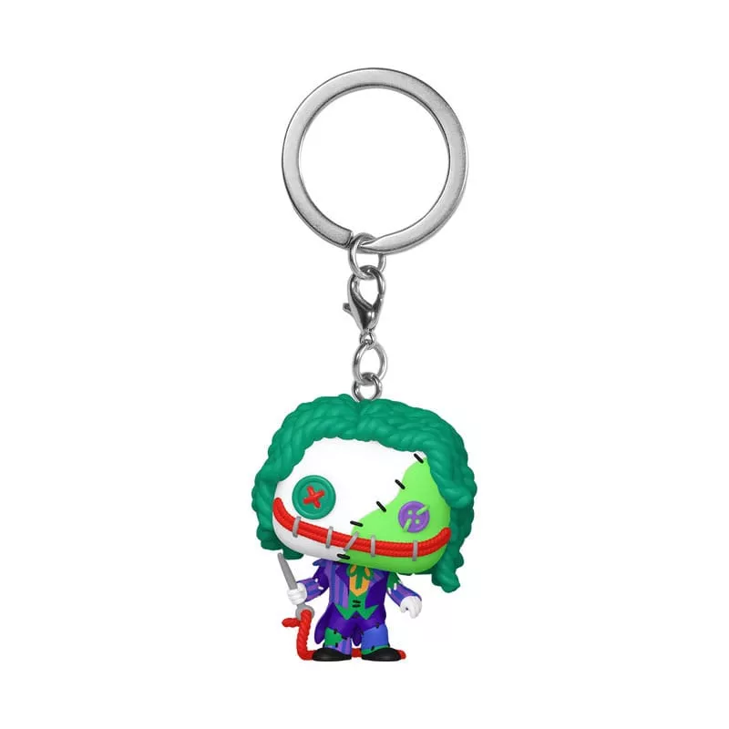 DC Patchwork POP! Vinyl Přívěsky na klíče 4 cm Joker Display (12) Funko