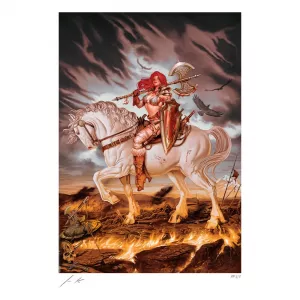 Dynamite Entertainment Art Print Red Sonja: World on Fire 46 x 61 cm - unframed Sideshow Collectibles