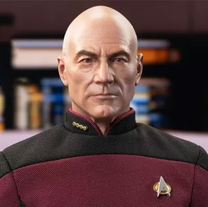 Star Trek: The Next Generation Akční Figurka 1/6 Captain Jean-Luc Picard (Essential Duty Uniform) 30 cm EXO-6