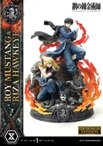 Fullmetal Alchemist Concept Masterline Soška 1/6 Roy Mustang & Riza Hawkeye Deluxe Bonus Verze 50 cm