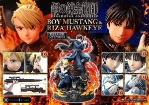 Fullmetal Alchemist Concept Masterline Soška 1/6 Roy Mustang & Riza Hawkeye Deluxe Bonus Verze 50 cm Prime 1 Studio