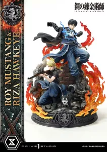 Fullmetal Alchemist Concept Masterline Soška 1/6 Roy Mustang & Riza Hawkeye Regular Verze 50 cm