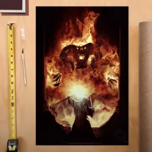 Lord of The Rings Art Print The Flame of Anor 46 x 61 cm - unframed Sideshow Collectibles