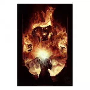 Lord of The Rings Art Print The Flame of Anor 46 x 61 cm - unframed Sideshow Collectibles