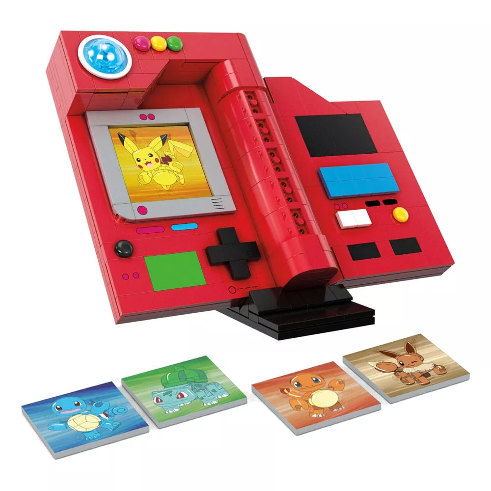 Pokémon Mega Building Kit Kanto Region Pokédex Mattel