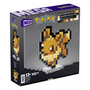 Pokémon Mega Construction Set Eevee Pixel Art Mattel