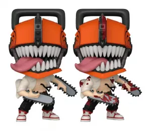 Chainsaw Man POP! Animation Vinyl Figurky Chainsaw Man a CH(BD) 9 cm Sada (6) Funko