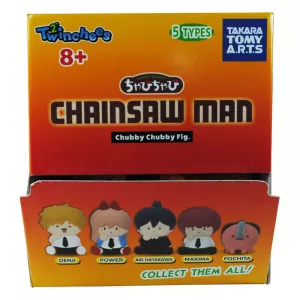 Chainsaw Man Twinchees Mini Figurky Chubby Chubby 5 cm Display (24) Takara Tomy