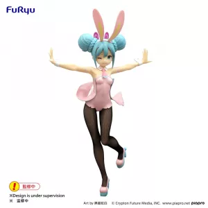 Hatsune Miku BiCute Bunnies PVC Soška Wink Pearl Pink Color Ver. 30 cm