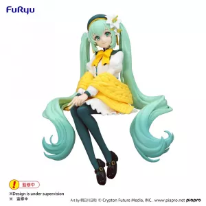 Hatsune Miku Noodle Stopper PVC Soška Flower Fairy Lily White Ver. 14 cm